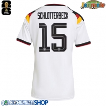 Maglie da calcio Germania Nico Schlotterbeck #15 Prima Maglia Femminile Mondiali 2026  Manica Corta